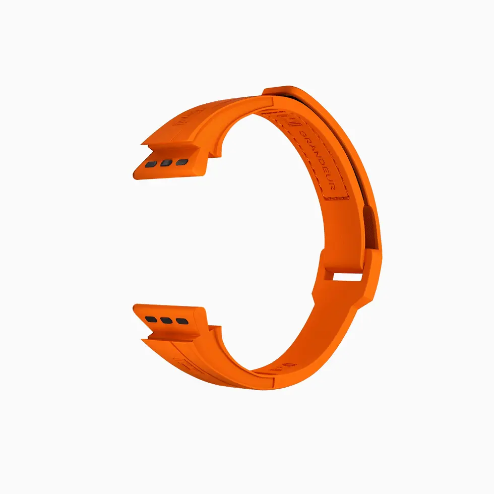 Thumbnail: ORANGE GRANDEUR WATCH CASE STRAP