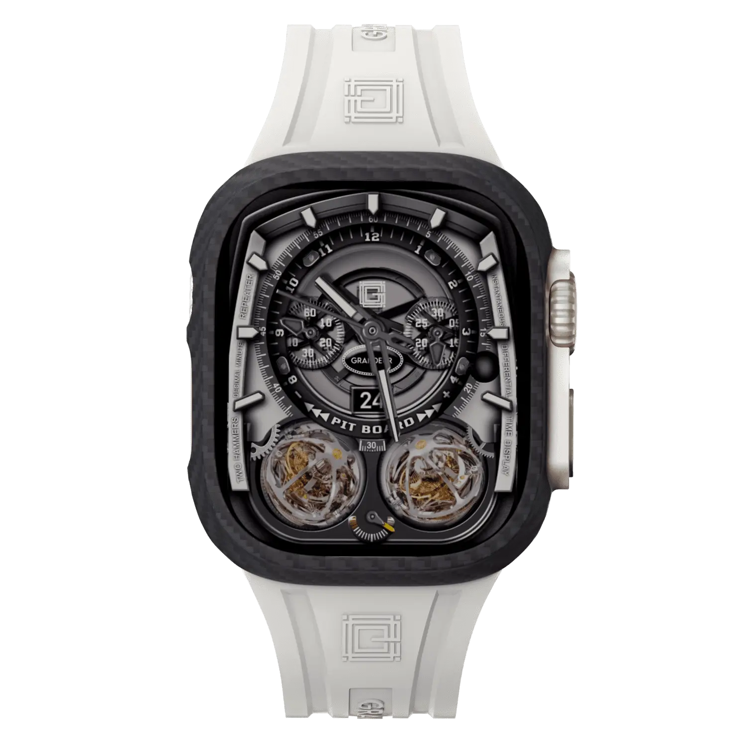 Apple Watch Ultra Case – White Strap