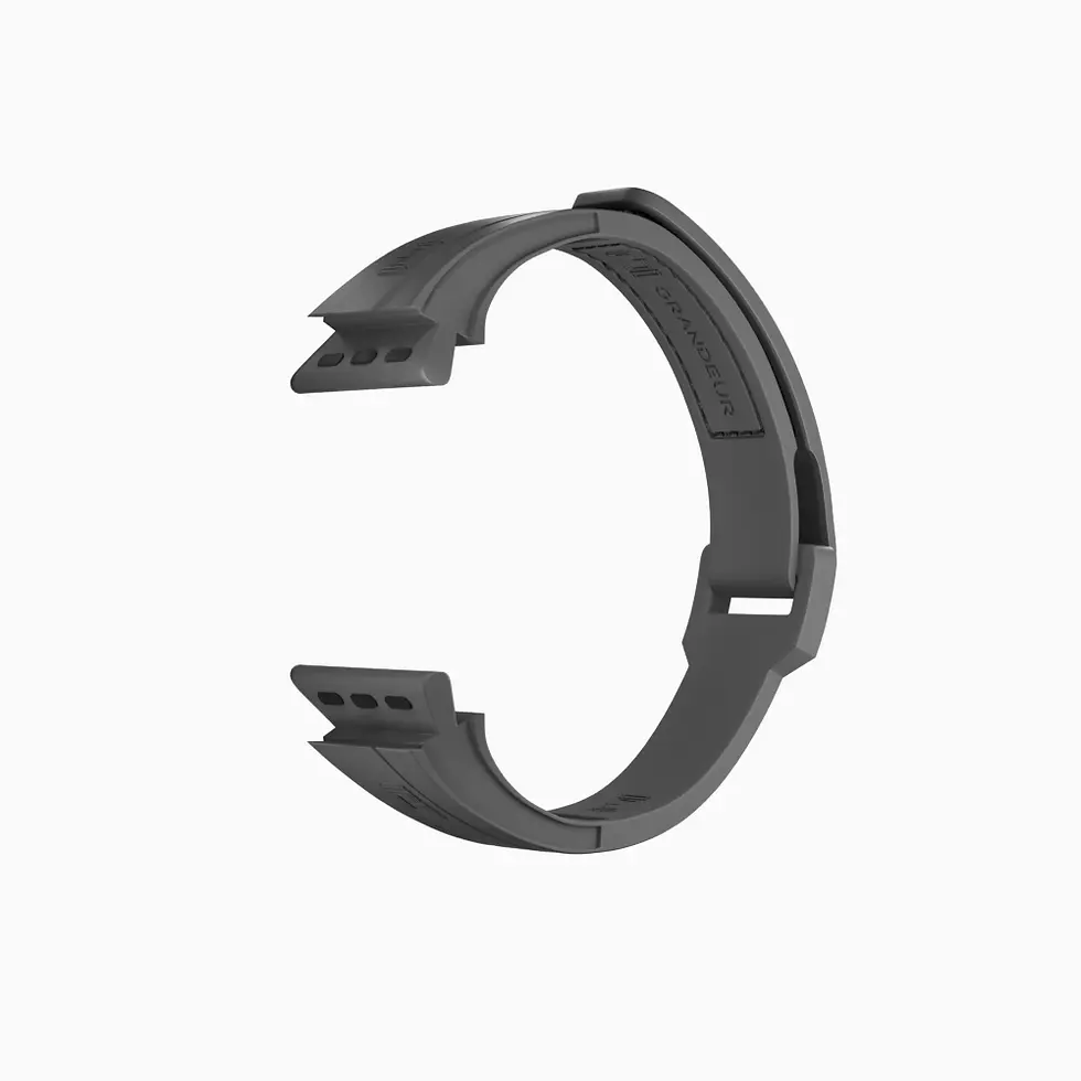 Thumbnail: GRAY GRANDEUR WATCH CASE STRAP