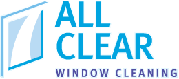 All clear window cleaning, Exeter and Devon logo