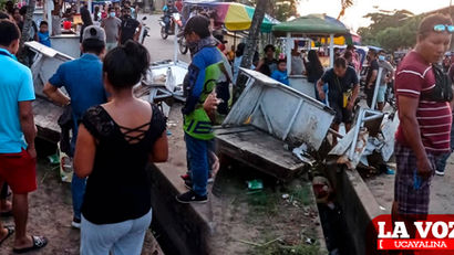 Cliente que consumía aguajina falleció arrollada