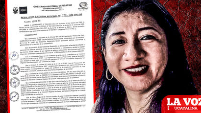 Investigada Keyli Mejia asume Dirección de Red de Salud de Coronel Portillo