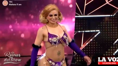 Reinas del Show: Leslie Moscoso sorprendió tras imitar a Gisela como vedette