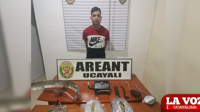 CAE VENEZOLANO CON 1 KILO DE MARIHUANA