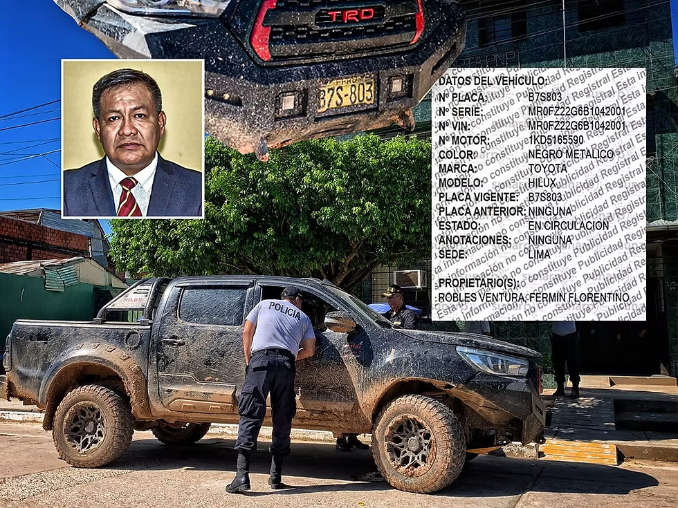 Auto de propiedad del abogado Fermín Robles, padre de la fiscal Robles, fue usado en secuestro.