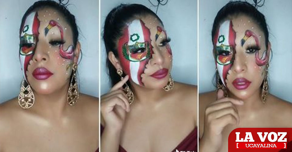 Bicentenario: Tiktoker peruana realizó maquillaje basado en las fiestas patrias