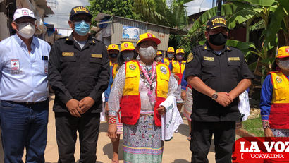 ARTESANOS SHIPIBOS LUCHARÁN JUNTO A LA POLICÍA CONTRA LA INSEGURIDAD CIUDADANA  