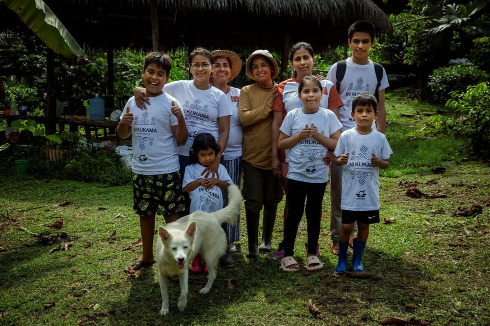 La familia Taricuarima pertenece al pueblo indígena kukama kukamiria. Foto: Patrick Murayari