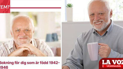 Suecia: usan popular meme en una página web para la vacunación contra el COVID-19