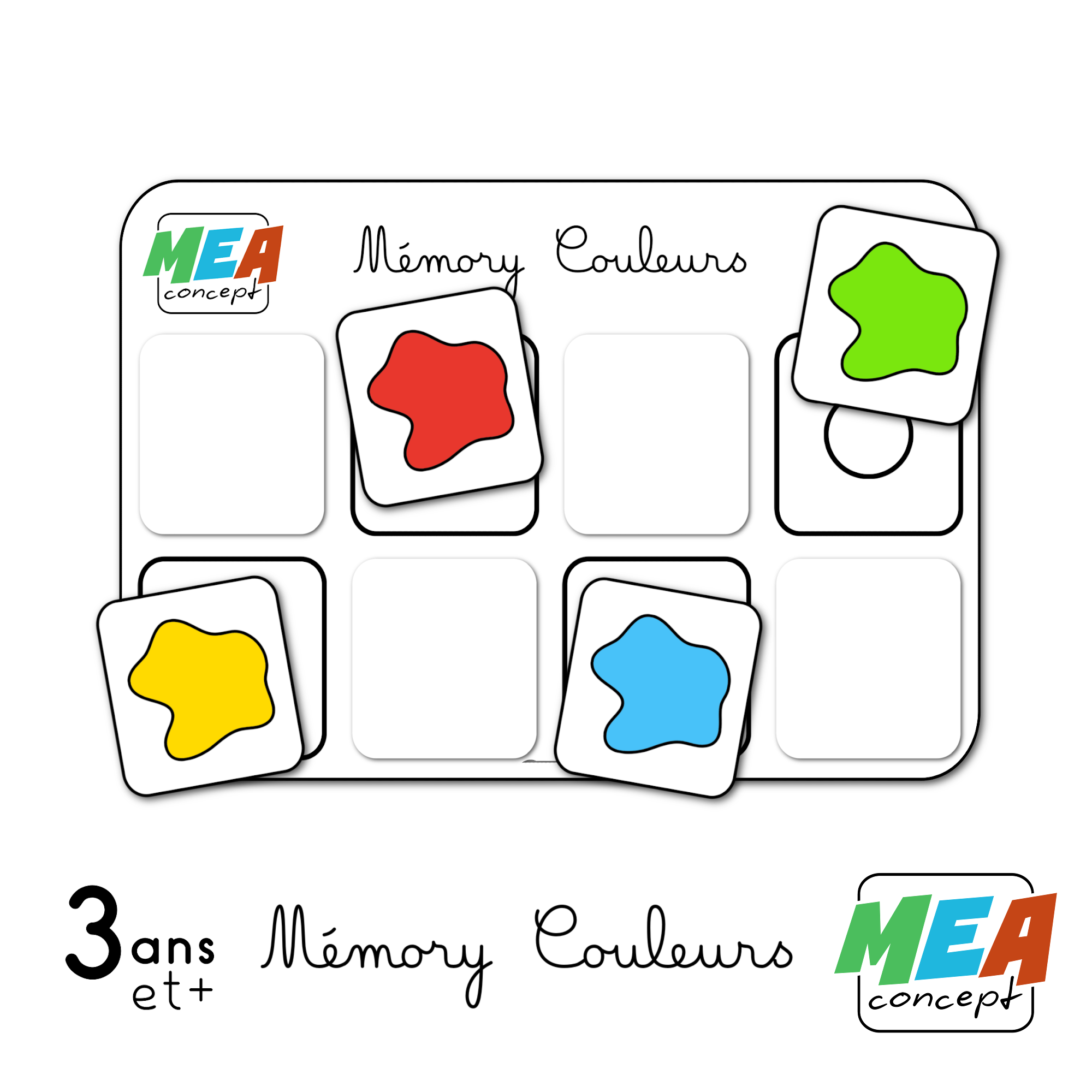 🎨 Mémory Couleurs [MEA Concept]