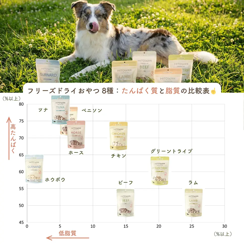 サムネイル： HITOWAN ホース(馬)フリーズドライトリーツ 20g ヒトワン
