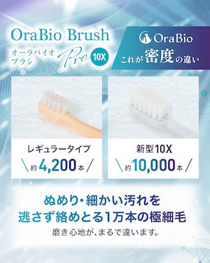 サムネイル： オーラバイオブラシPRO　10X　OraBio