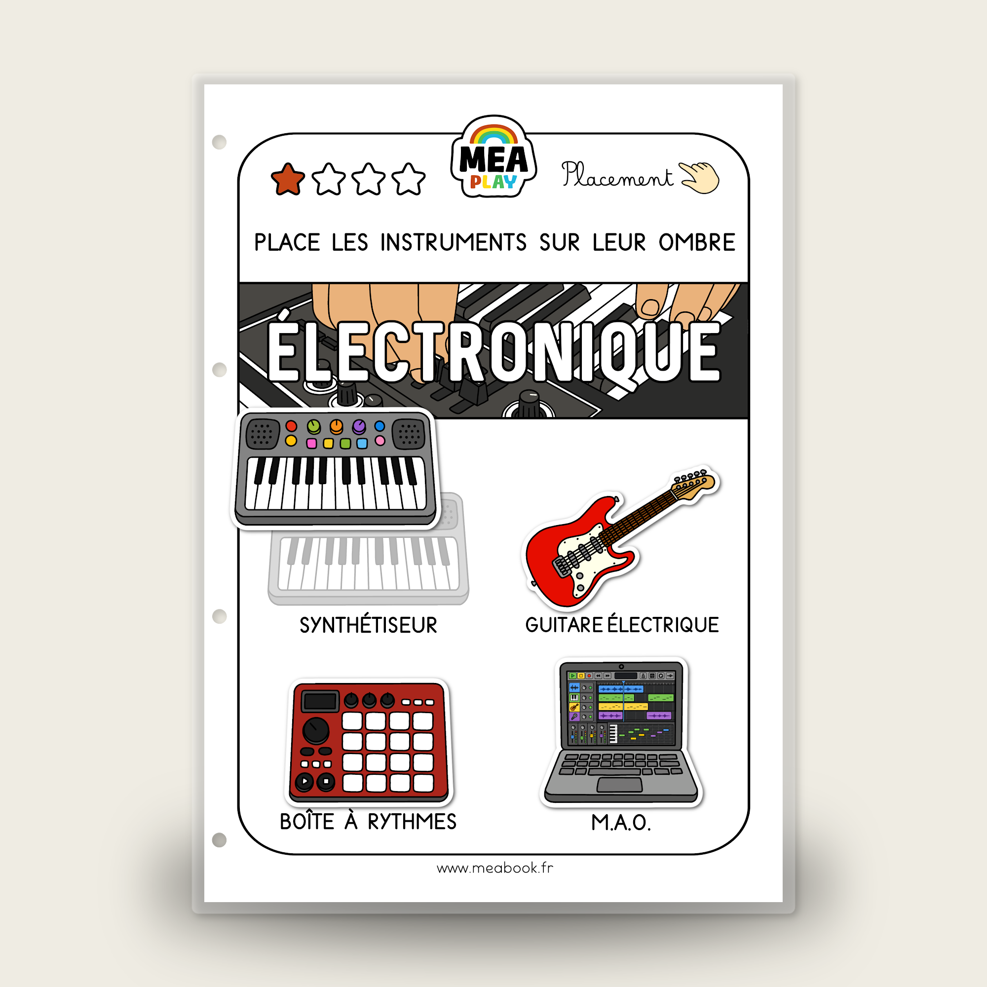 🌈 MEA Play 🎧 Instruments électronique