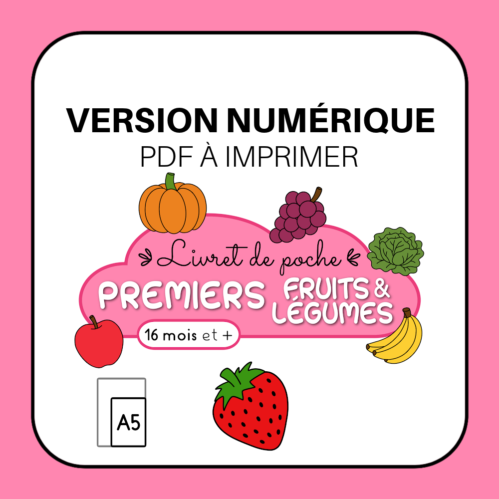 PDF 🍓 Premiers fruits & légumes
