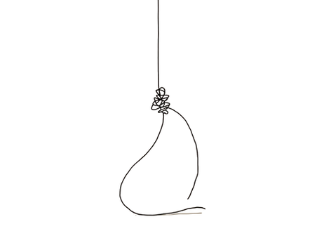 Minimalist line illustration representing awareness of learned patterns and the easing of shame.