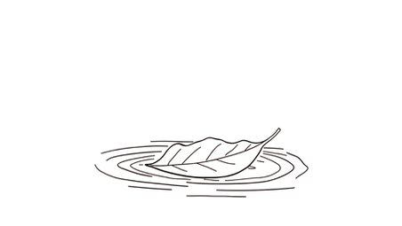 Minimalist line illustration representing nervous system collapse as a protective response rather than giving up.