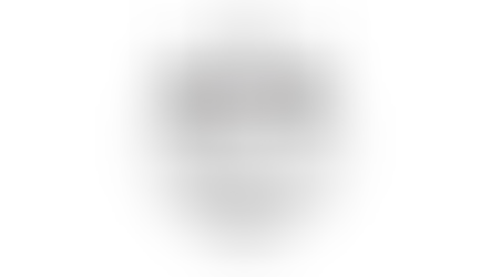 Minimalist black line-art illustration of a smiling mask with small cracks forming.