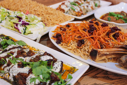 Arranged Food and Objects