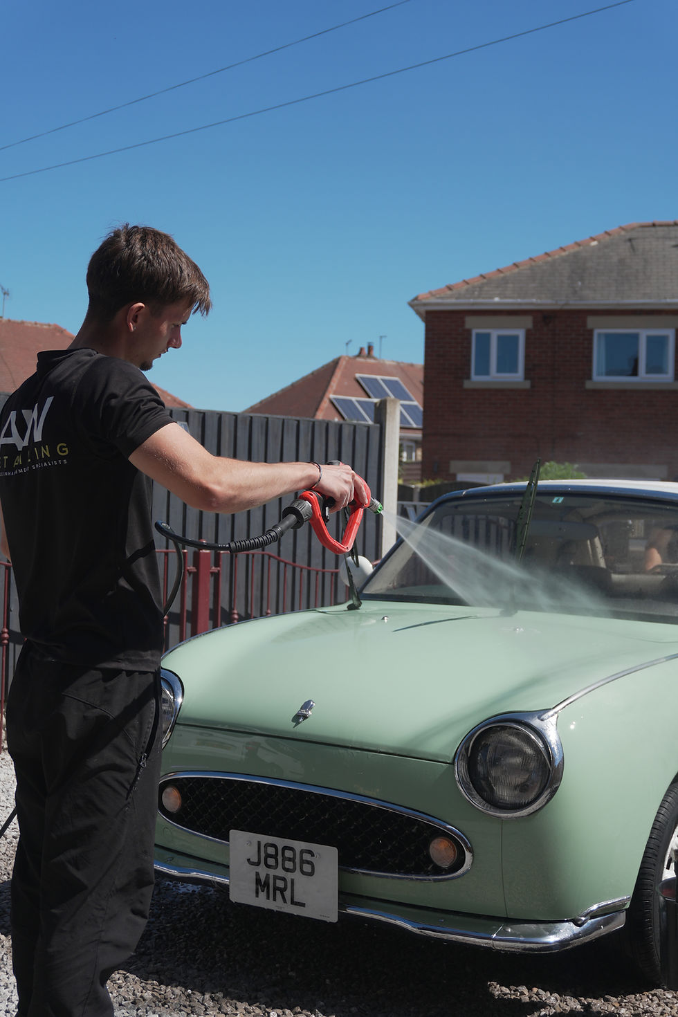 Senior detailer on a maintenance plan