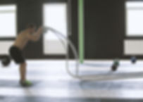 Man Using Ropes