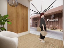 coverings stant canlı mekan çeşitli seramikler bir arada