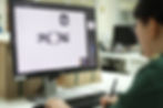 Jewelry designer working in a CAD design for designing ring.