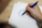 Jewelry designer sketching a ring hand-sketch picture.