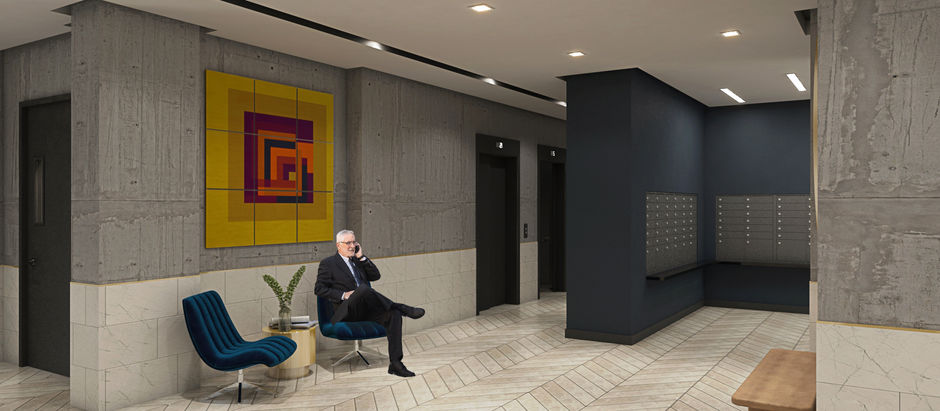 212 West Project - Lobby.