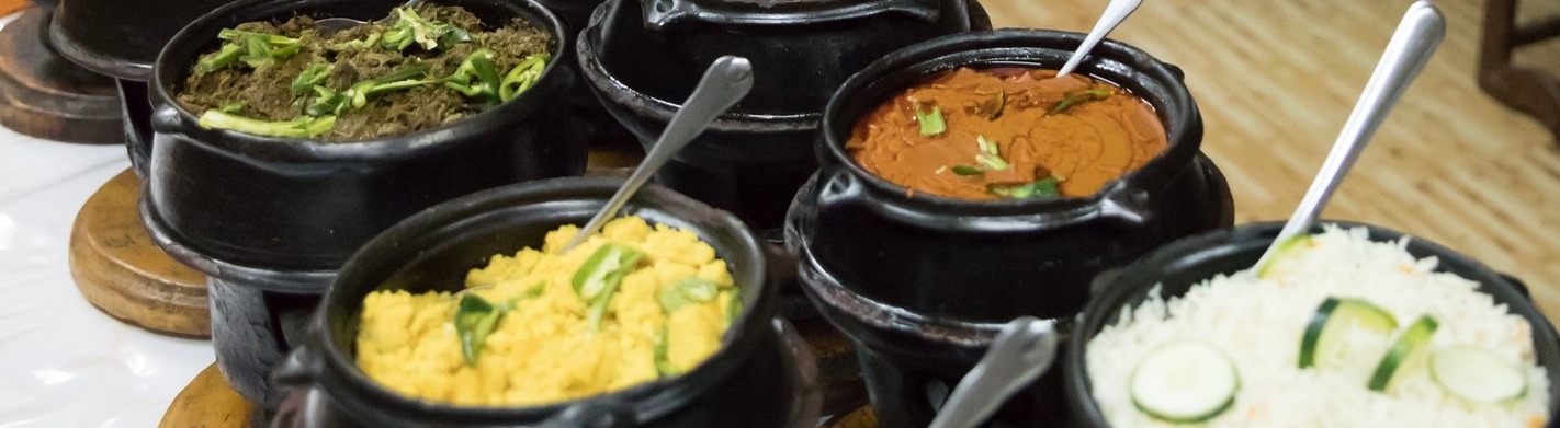 Arranged Food and Objects