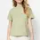 Thumbnail: 2-Pack 100% Cotton Basic Stand Up Collar Knitted T-Shirt