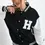 Thumbnail: Unisex Embroidered College Jacket