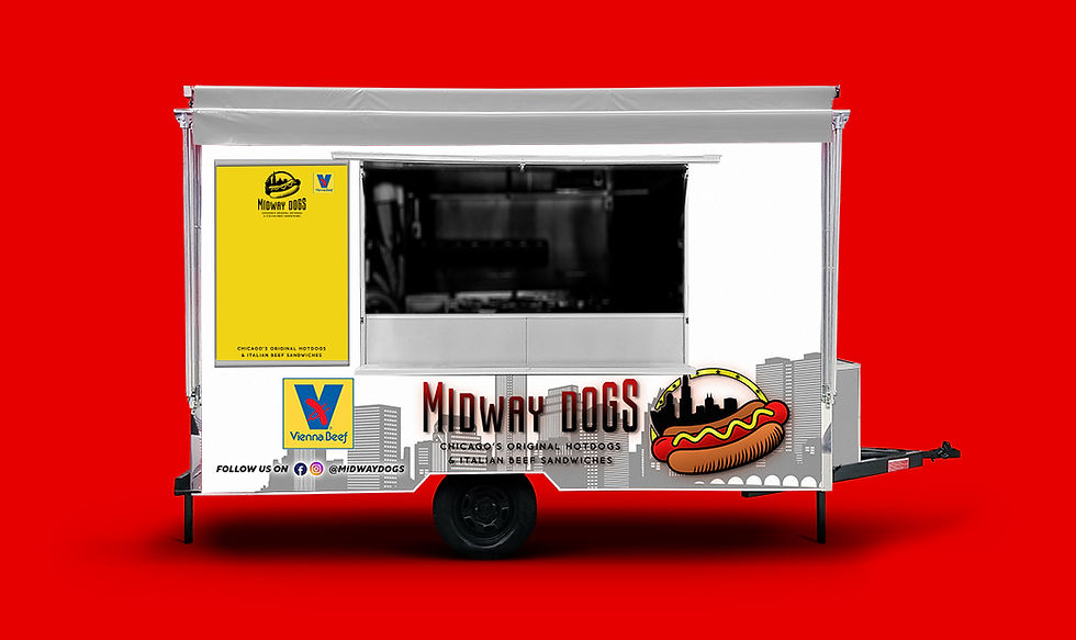 Midway Dogs_Food Truck Wrap_Front Open