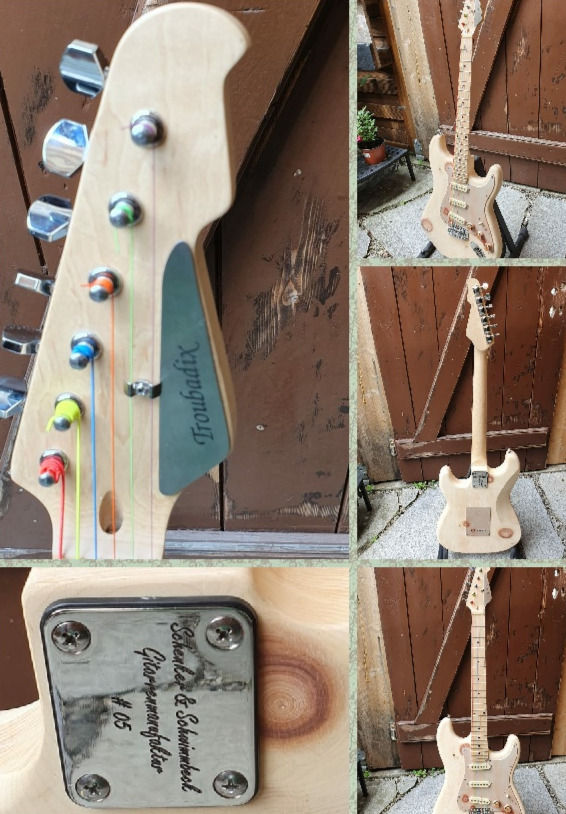 Miniaturbild: Gitarre Zirbelkiefer