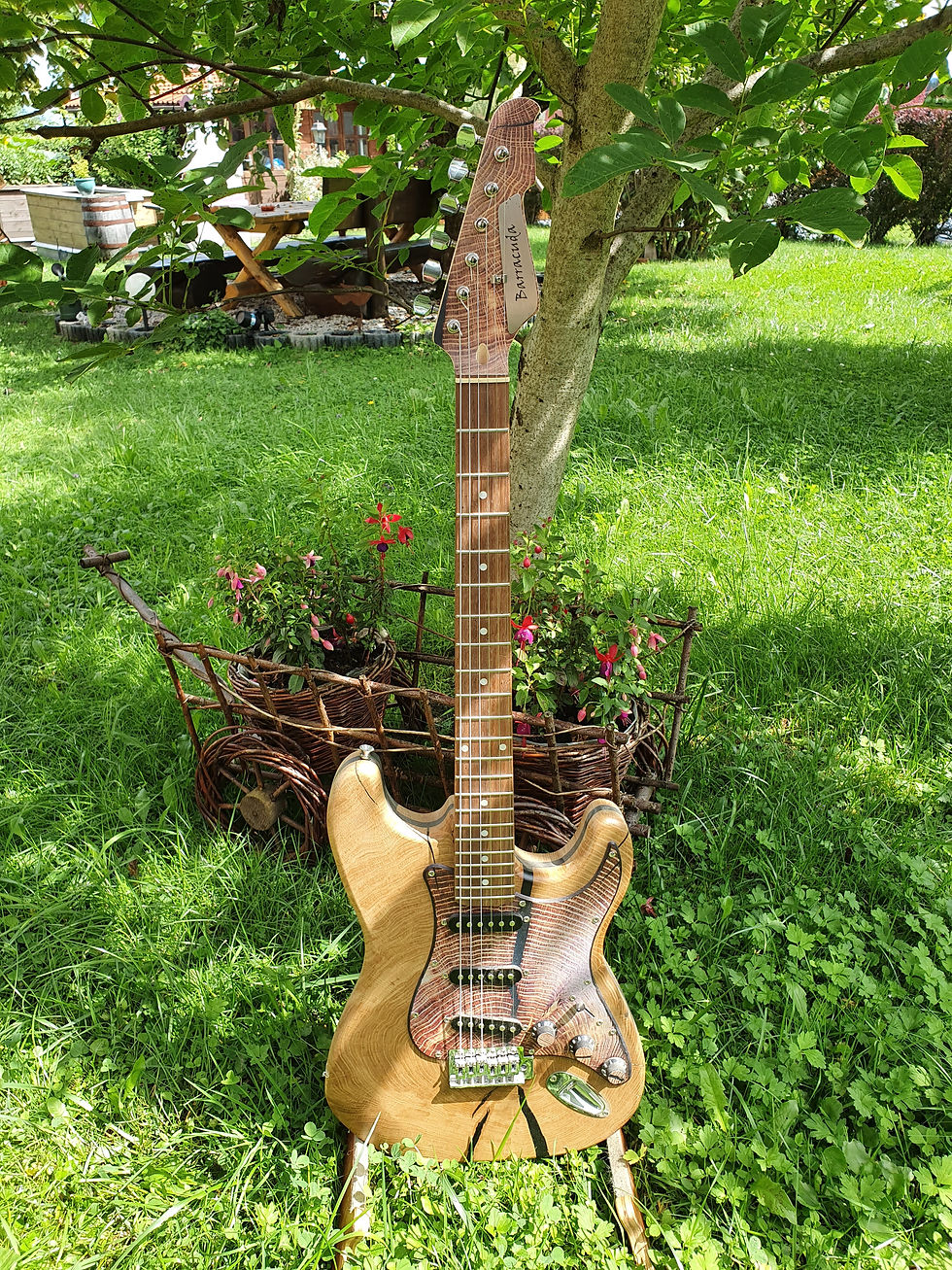 Miniaturbild: Gitarre Eiche