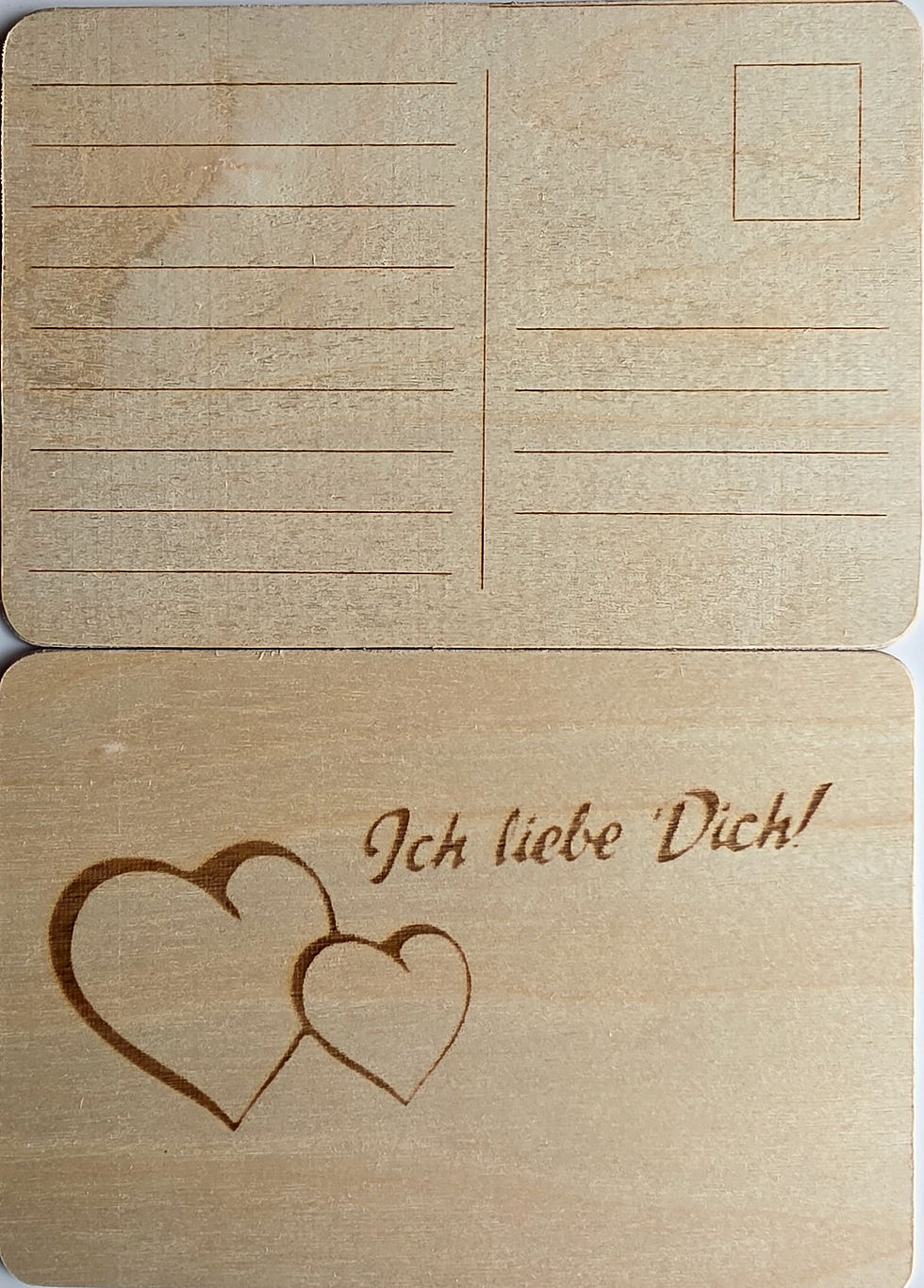 Miniaturbild: Holzpostkarten
