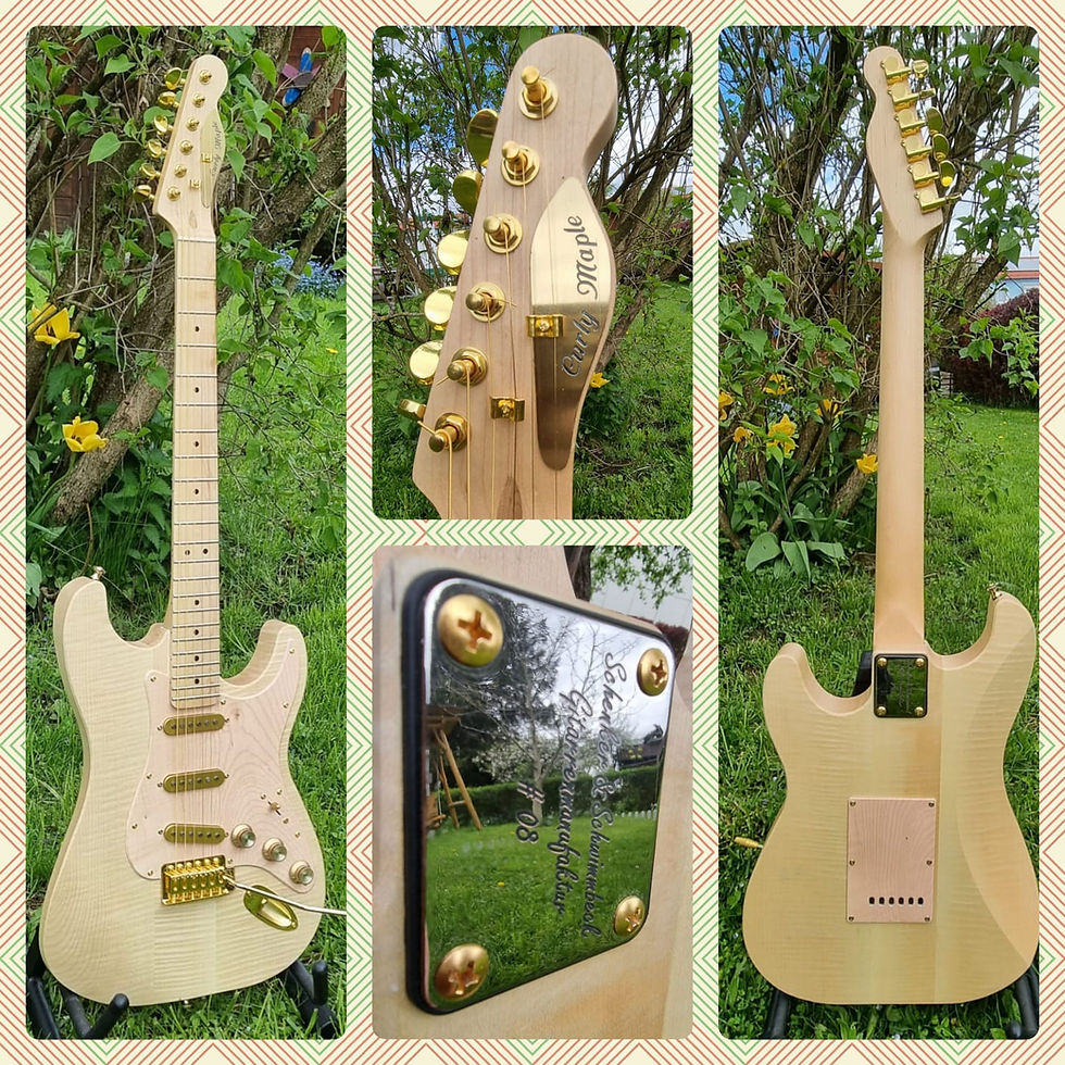 Miniaturbild: Gitarre Riegelahorn