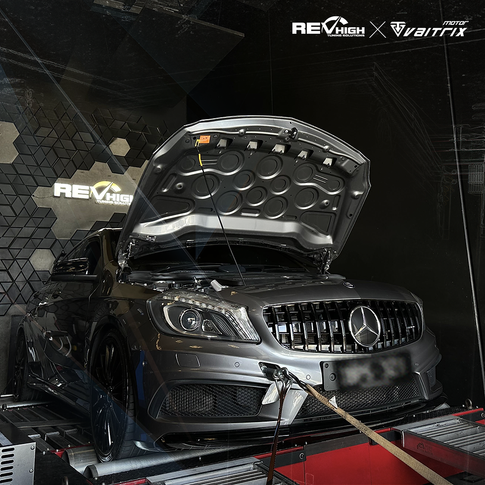 Thumbnail: Mercedes Benz 14-16 A45 AMG/14-15 CLA45 AMG GLA45 AMG Catless Downpipe with Heat