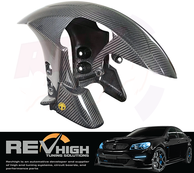 2017 R6 Front YAMAHA YZF-R6 Carbon Fiber Front Fender | revhigh
