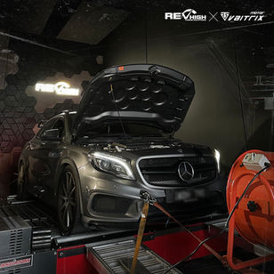 2015 GLA45 making a tough 267AWKW with our Stage 2