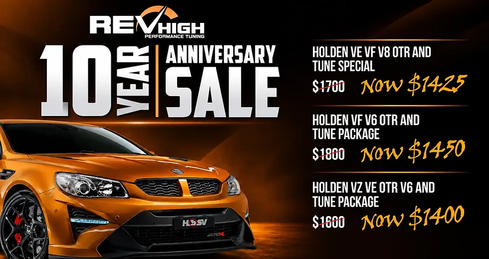 10-Year Anniversary Performance Sale
