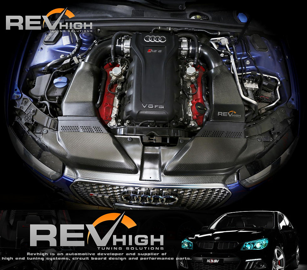 Thumbnail: Audi RS5 Carbon fiber airbox Performance cold air intake filter kit