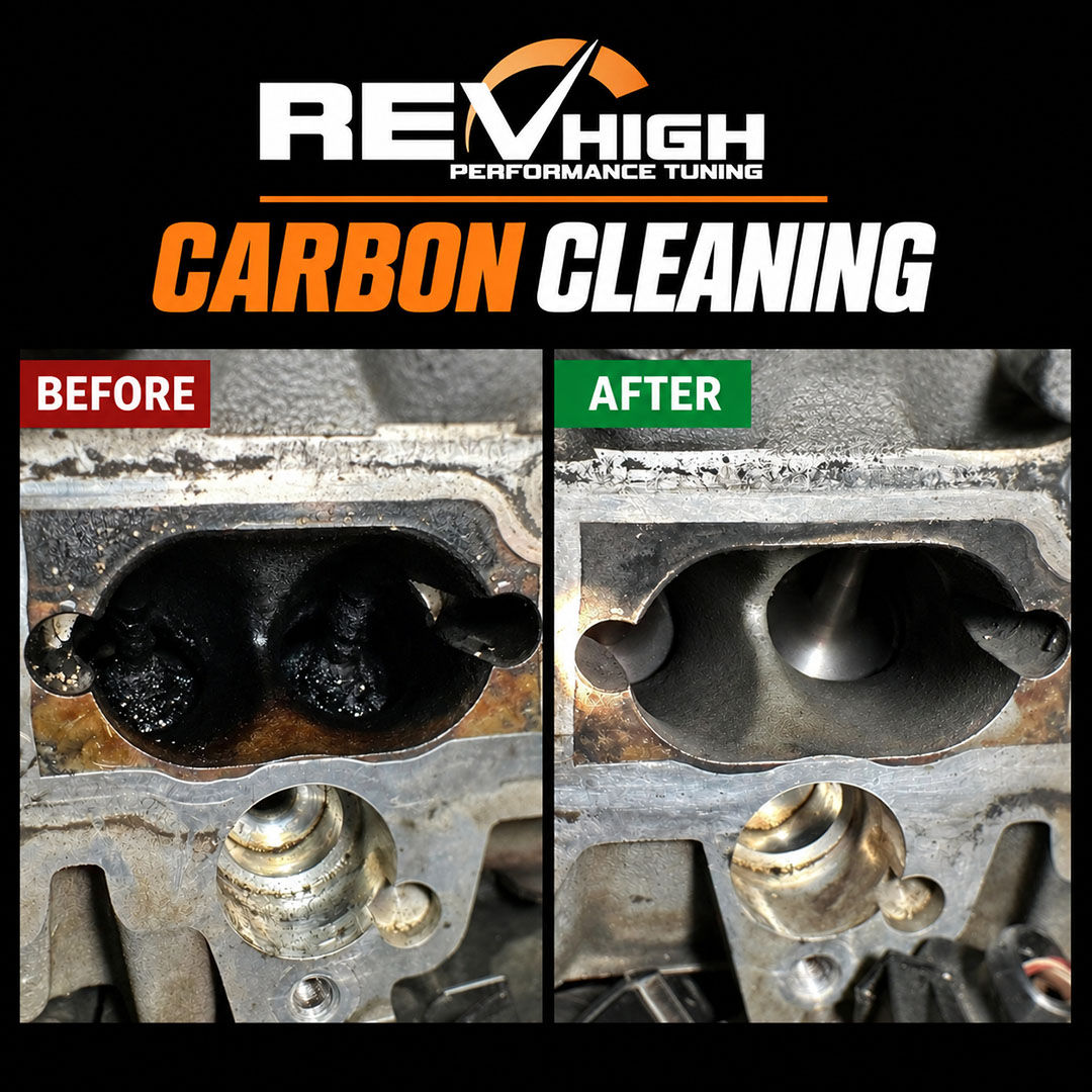 AUDI A3 / S3 2.0L Carbon Clean full chemical + walnut blasting