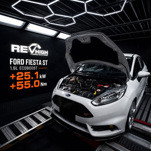 Ford Fiesta ST 1.6L EcoBoost Transformed with Downpipe, Carbon Clean & Custom Dyno Tune