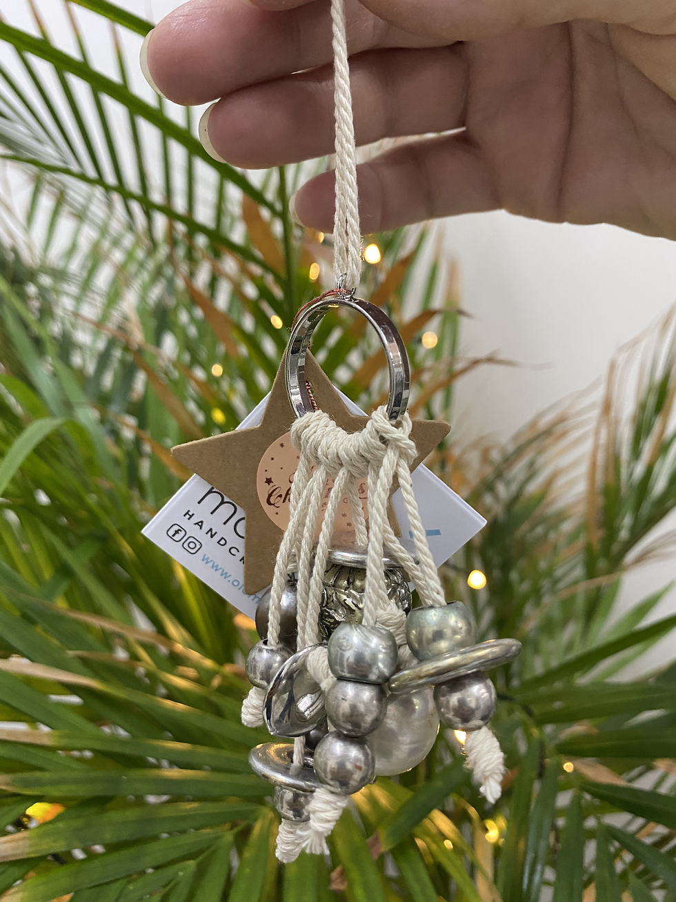 Thumbnail: Recycled Christmas decorations