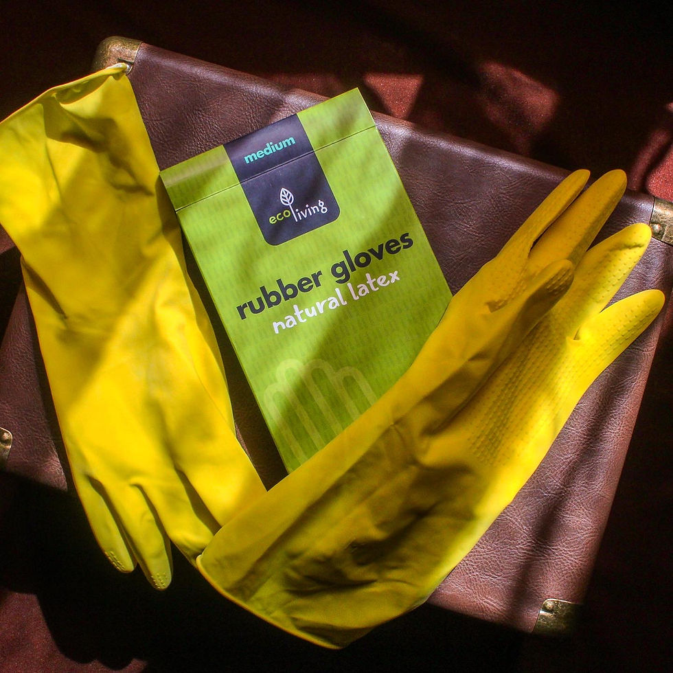 Natural Latex Rubber Gloves