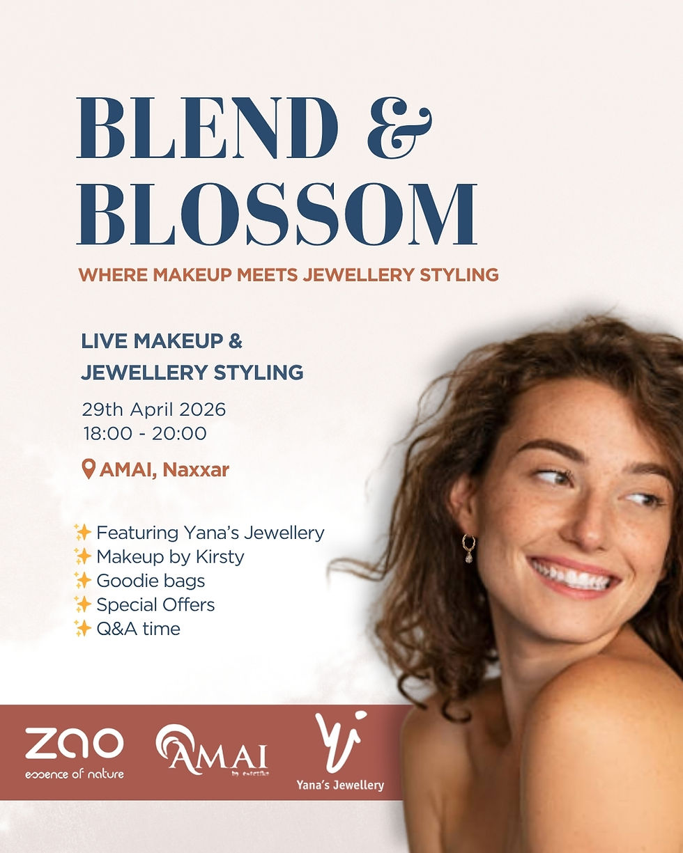 BLEND & BLOSSOM: Live makeup and jewellery styling