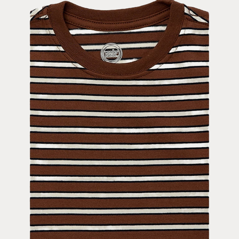 Miniatura: Franela de rayas  Wonder nation