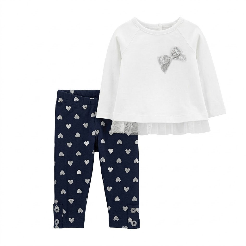 Conjunto de bebé primeriza de Suéter y Licra
