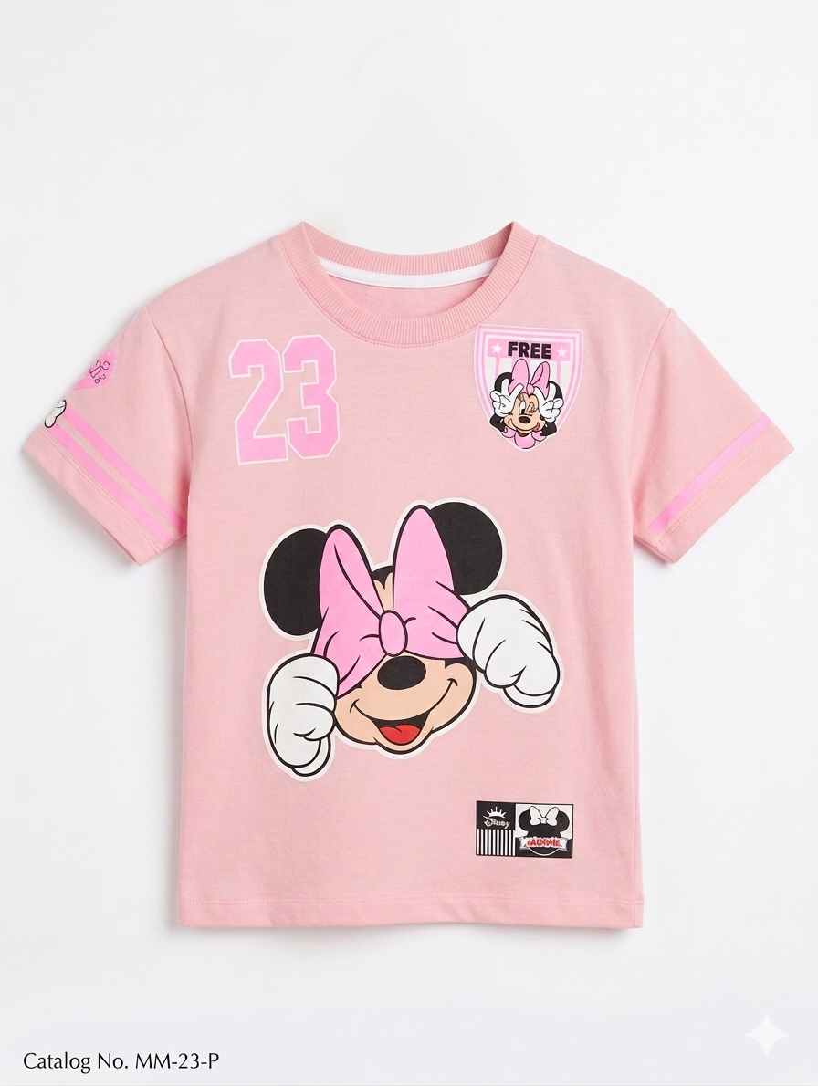 Franela Oversive de Minnie Rosada