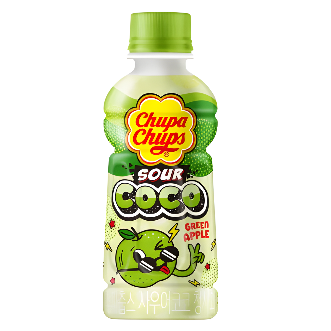 Chupa Chups Sour Coco – Green Apple (240 ml)